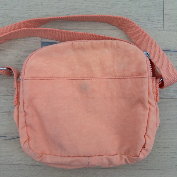 Kipling Bag Size OS Coral Crossbody‎ Nylon Monkey Charm Casual Travel Y2K Kids - Picture 5 of 6
